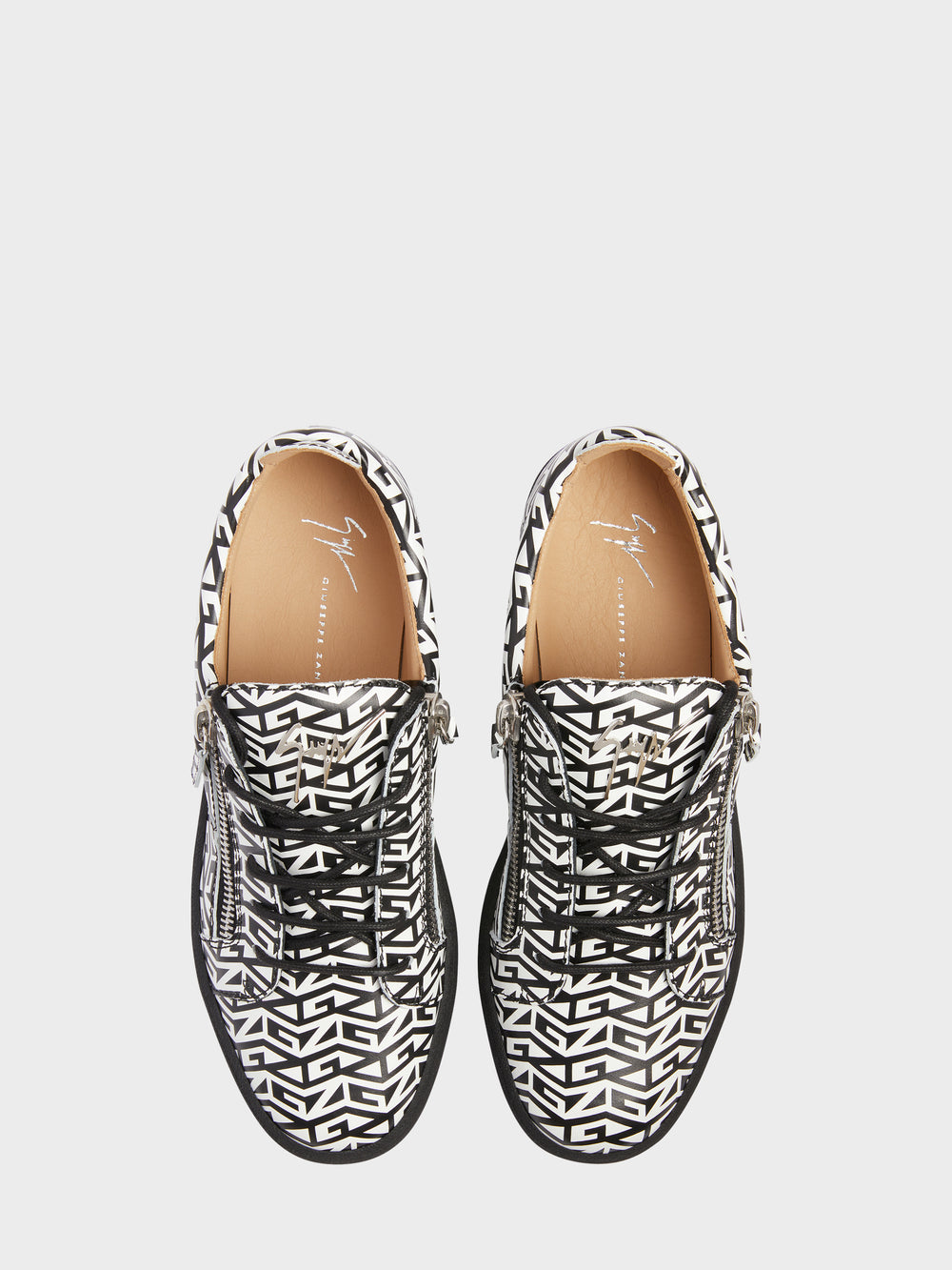 FRANKIE MONOGRAM LOW TOP