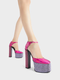 BEBE STRASS PUMP D'ORSAY 150