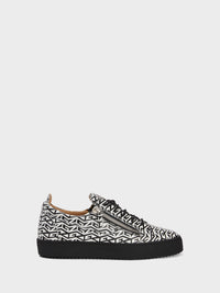 FRANKIE MONOGRAM LOW TOP