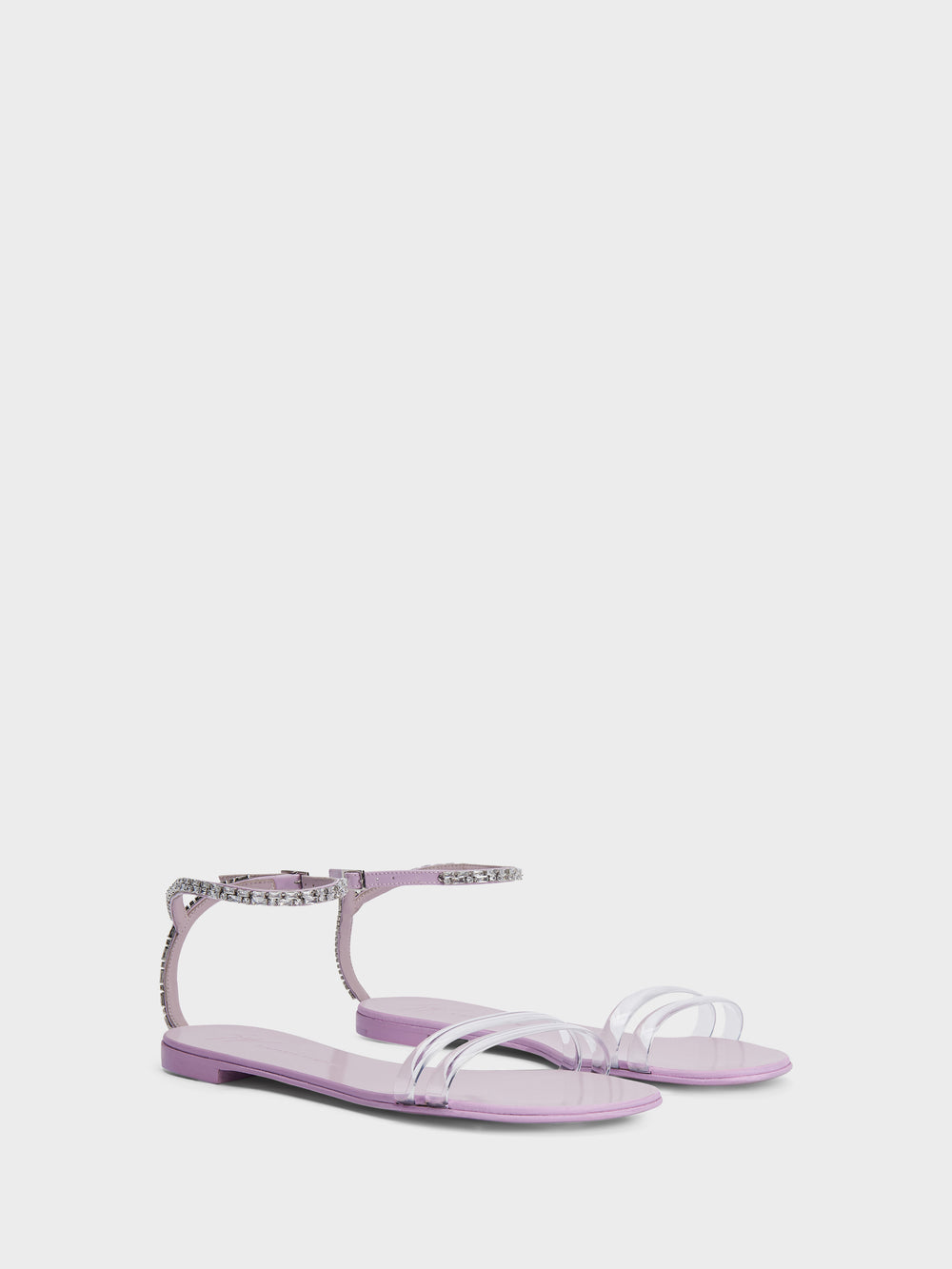AGATHE PLEXI FLAT SANDAL
