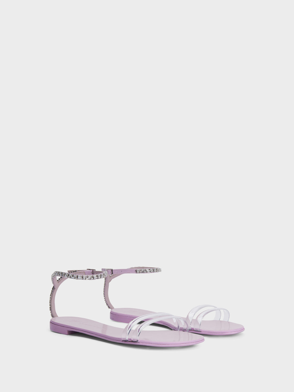 AGATHE PLEXI FLAT SANDAL