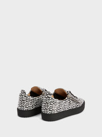 FRANKIE MONOGRAM LOW TOP