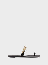 BERENICEE CHAIN FLAT SANDAL