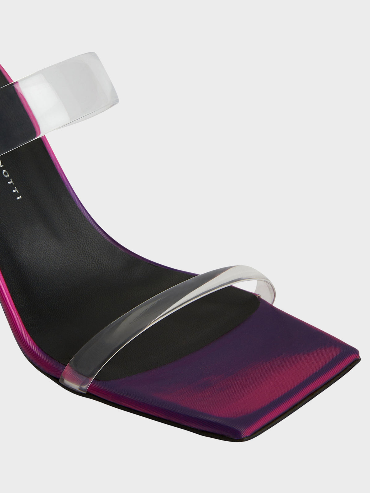 FLAMINIA PLEXI MULE 85