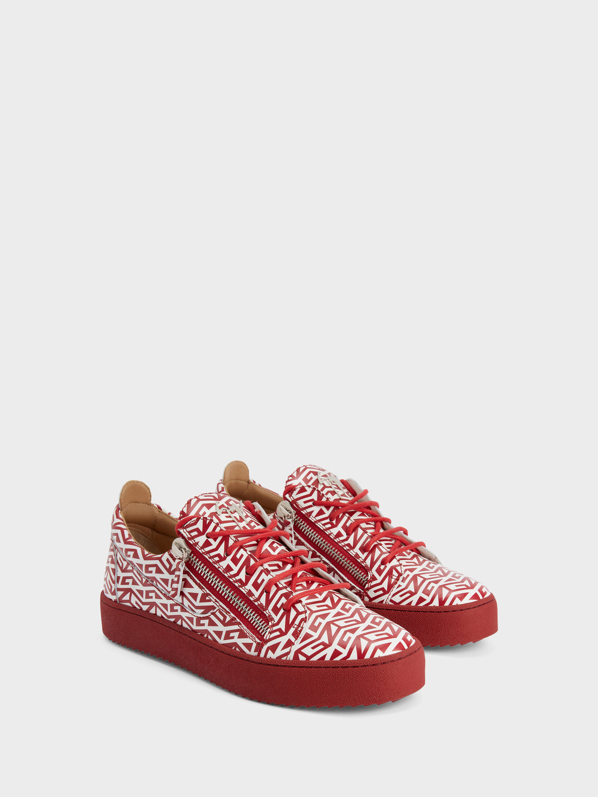 FRANKIE MONOGRAM LOW TOP