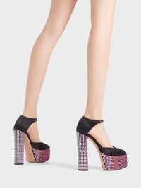 BEBE STRASS PUMP D'ORSAY 150