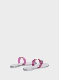RING PLEXI FLAT SANDAL