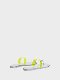 RING PLEXI FLAT SANDAL