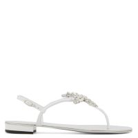 NEW BUTTERFLY - White - Flats