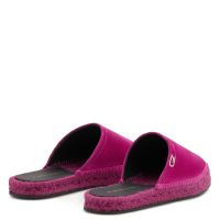 LYDIE - Fuchsia - Talons Plats