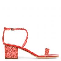 TARA GLITTER - Red - Sandals
