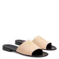 DARRIN - Beige - Talons Plats