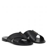 G-FLASH - Black - Sandals