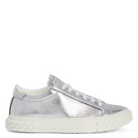 ECOBLABBER - Silver - Low-top sneakers