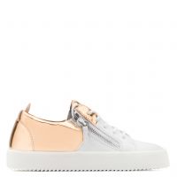 DOUBLE - Blanc - Sneakers basses