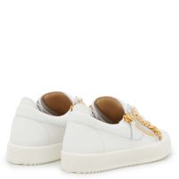 FRANKIE CHAIN - White - Low-top sneakers