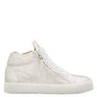 JUSTY - Argent - Sneakers montante