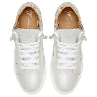 JUSTY - Argent - Sneakers montante