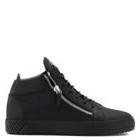 FRANKIE - Black - Mid top sneakers