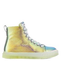 BLABBER JELLYFISH - Silver - Mid top sneakers