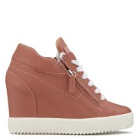 ADDY WEDGE - Rose - Sneakers hautes