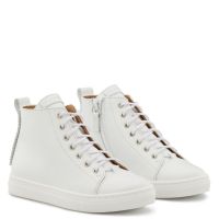 MATTIA - White - Mid top sneakers
