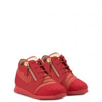 RUNNER JR. - Red - Low-top sneakers