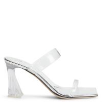 FLAMINIA PLEXI - Silver - Sandals