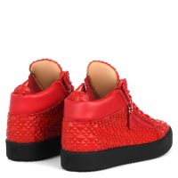 KRISS STUDS - Red - Low-top sneakers