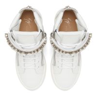 DENNY CRYSTAL - Blanc - Sneakers hautes