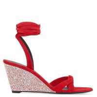 MANOLA STRASS - Red - Sandals