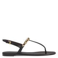 MUSICAA MONOGRAM - Black - Flats