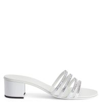 IRIDE CRYSTAL 40 - White - Sandals