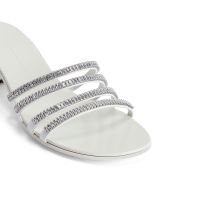 IRIDE CRYSTAL 40 - White - Sandals