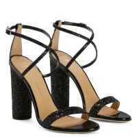 TARA GLITTER - Black - Sandals