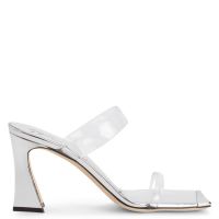 FLAMINIA PLEXI - Silver - Sandals