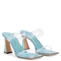 FLAMINIA PLEXI - Blue - Sandals