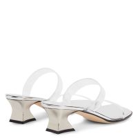 AUDE PLEXI - Silver - Sandals