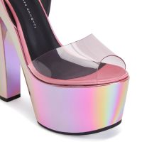 TARIFA PLEXI - Pink - Sandals