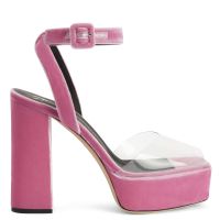 NEW BETTY PLEXI - Pink - Sandals