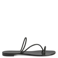 JULIANNE FLAT - Nero - Piatte