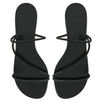 JULIANNE FLAT - Noir - Talons Plats