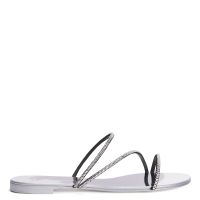 JULIANNE FLAT - Argento - Piatte