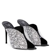 INTRIIGO SPARKLE - Black - Sandals