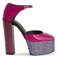 BEBE STRASS - Pink - Sandals
