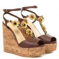 CHANDRA - Brown - Wedges