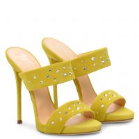 ANDREA CRYSTAL - Yellow - Sandals