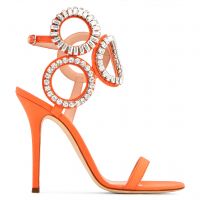 KASSIE CRYSTAL - Orange - Sandals