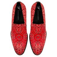 GARRISON PAISLEY - Red - Loafers
