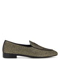G-FLASH - Grey and gold - Loafers